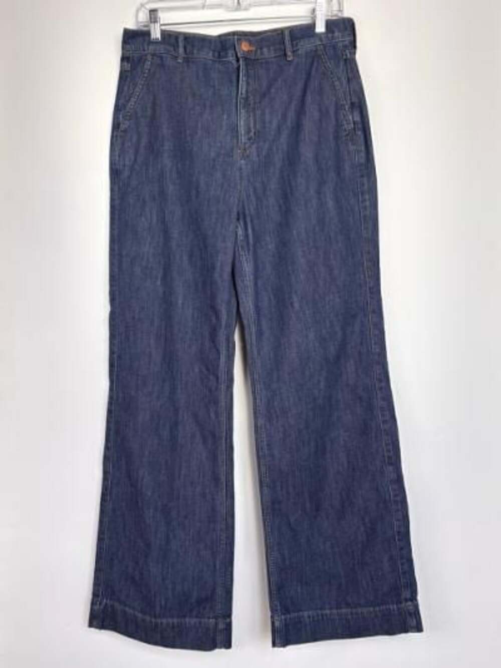 New J.Crew Wide Leg Jeans Size 34 women